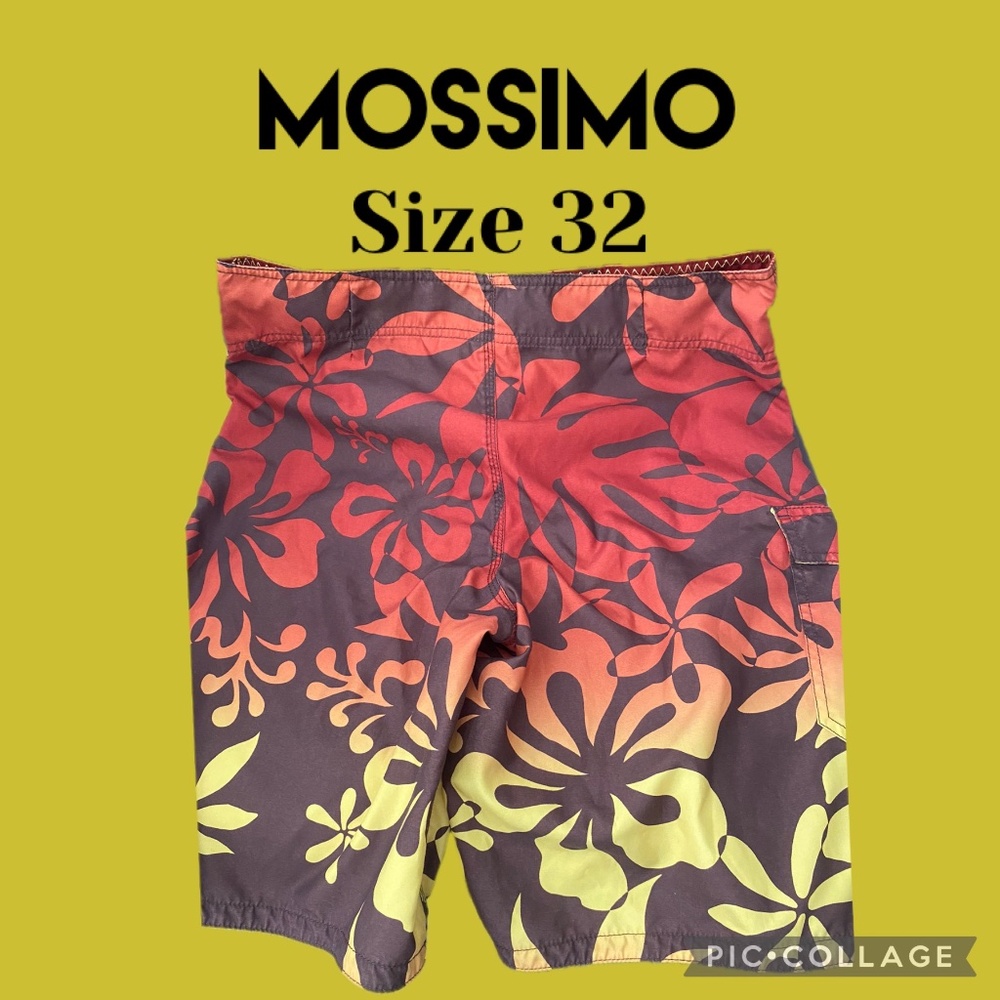 Mossimo Men’s Swim Trunks Size 32